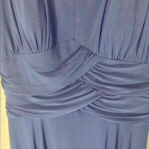 Elegant Navy Blue Sleeveless Dress by Jessica Howard, Size 14